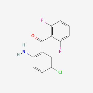 2-amino-5-cloro-2,6-difluorobenzofenona 丨 CAS 28910-83-0