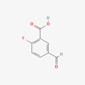 Ácido 2-fluoro-5-formilbenzoico 丨 CAS 550363-85-4