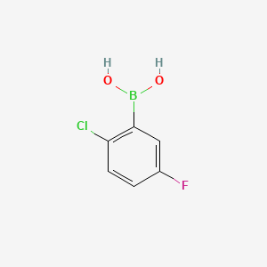 Ácido 2-cloro-5-fluorobenzenzenorónico 丨 CAS 444666-39-1